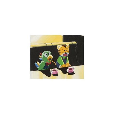セル画「しましまとらのしまじろう」5点セット Animation cel